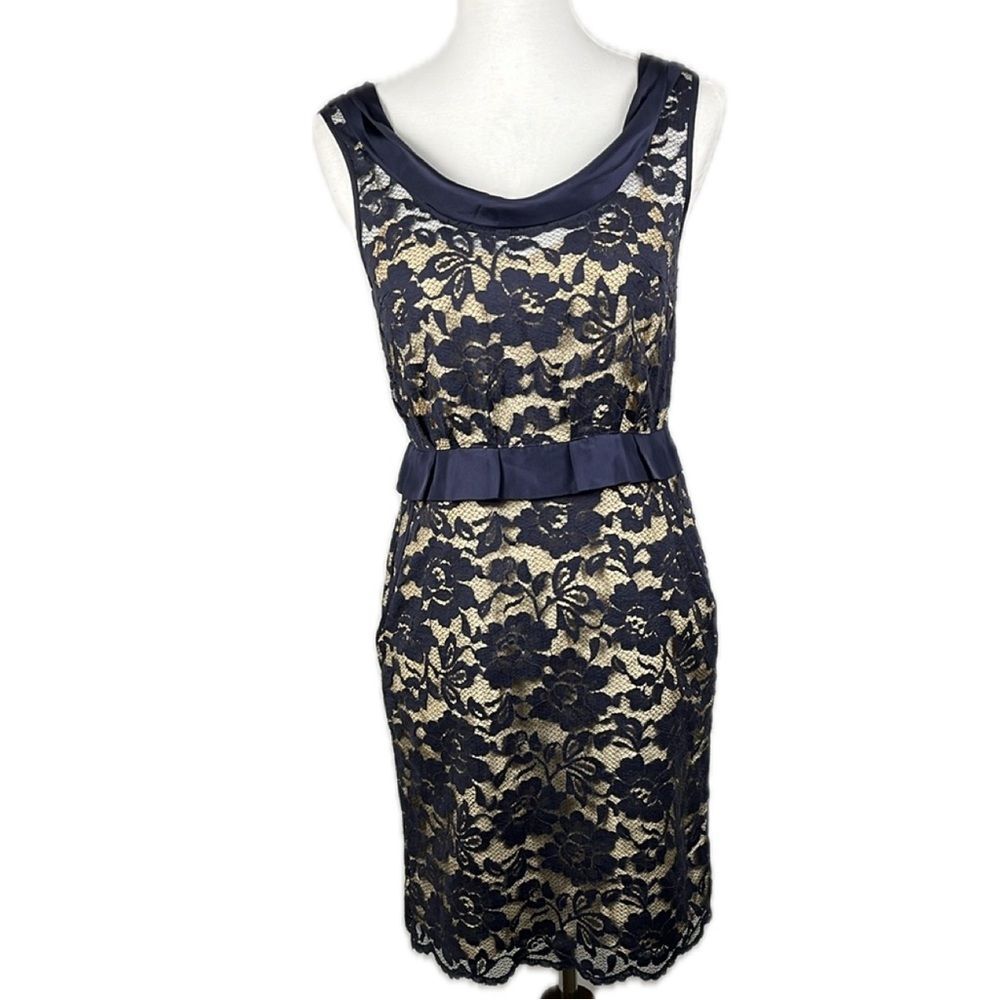 Calypso St Barth Romantic Lace Overlay Dress Sz XS Cocktail Wedding Classic Chic